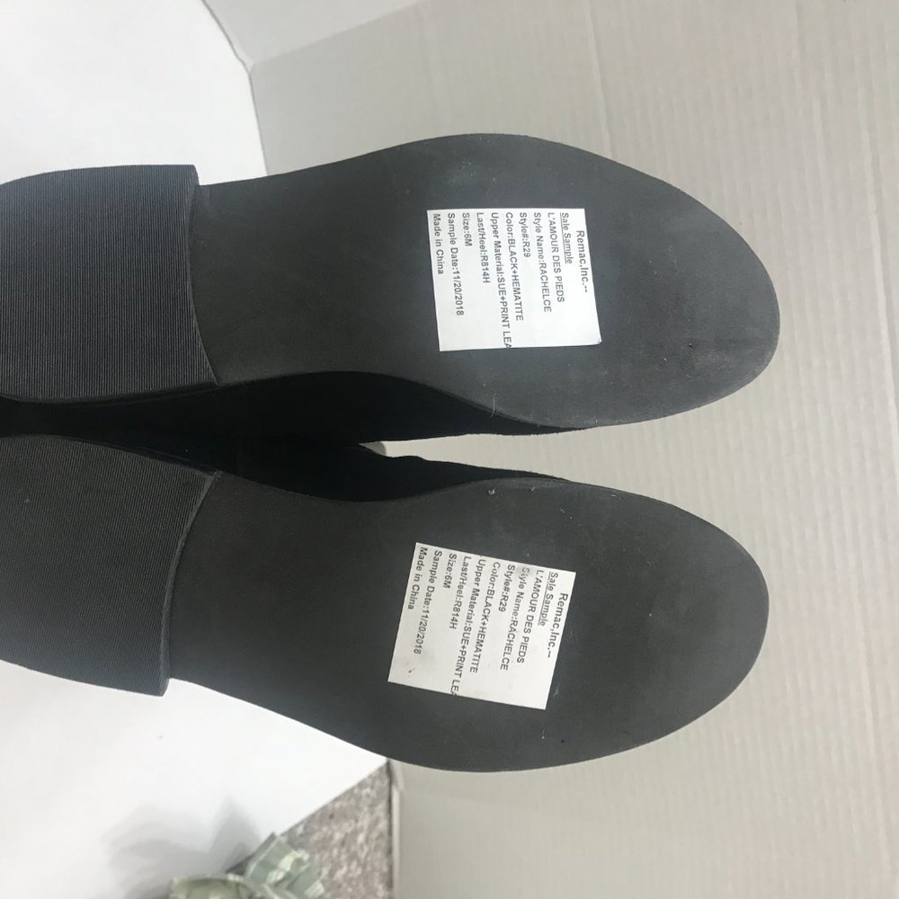 Ldp Snake Print Leather Riding Boot - image 5